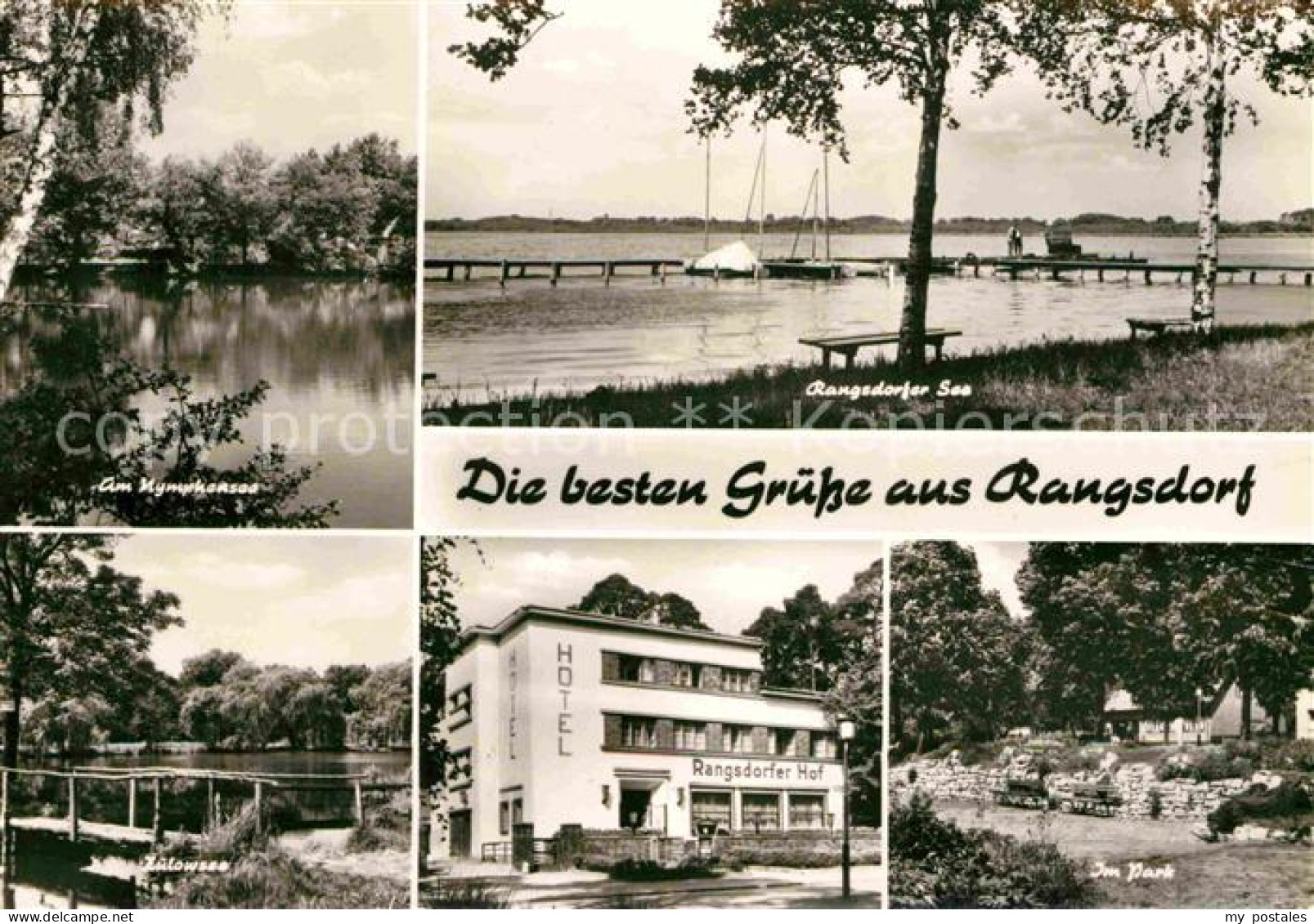 Rangsdorf Nymphensee Rangsdorfer See Park Hotel Zuelowsee