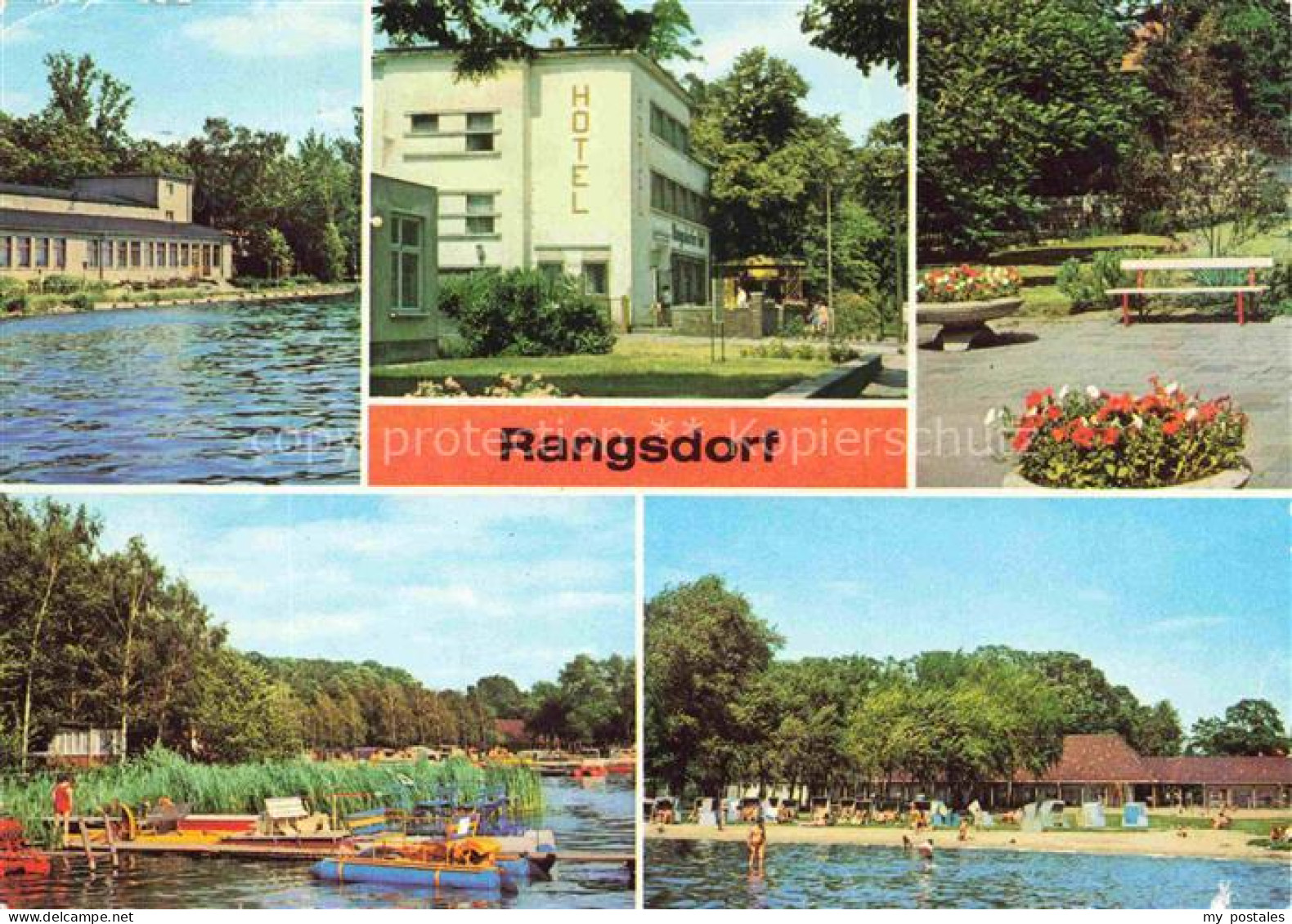Rangsdorf Seebad-Casino Rangsdorfer-See Hotel-Rangsdorfer-Hof Campingplatz Freib