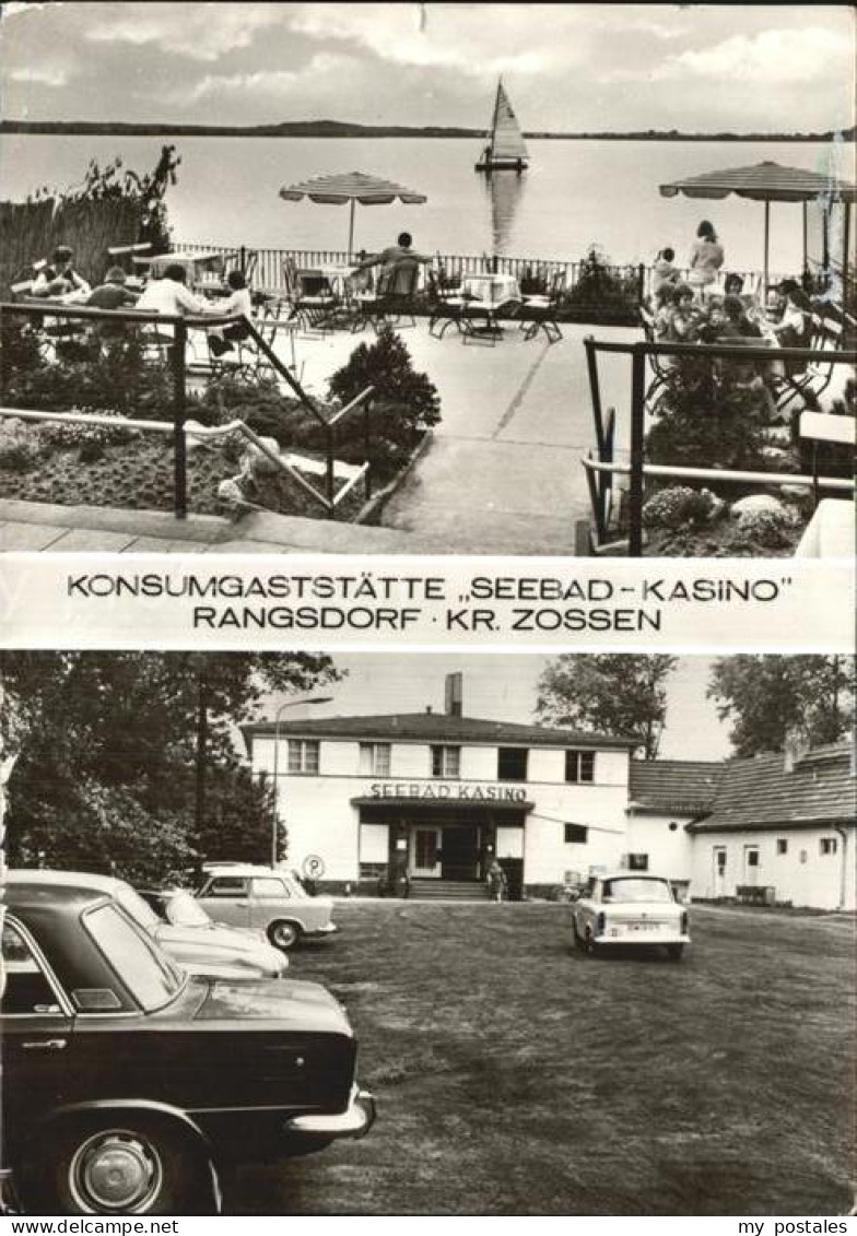 Rangsdorf Seebad Kasino Trabant Lada