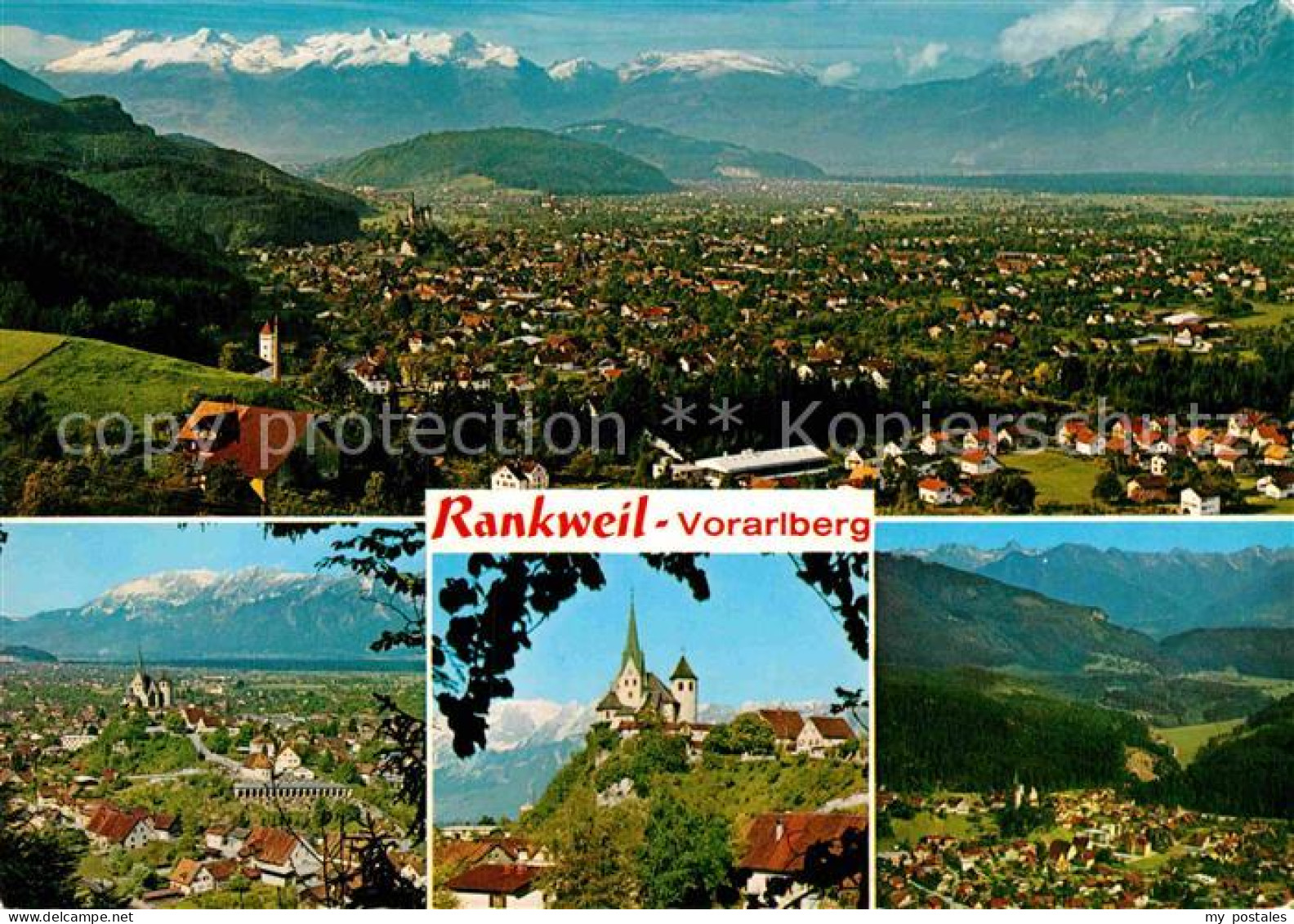 Rankweil Vorarlberg Fliegeraufnahme