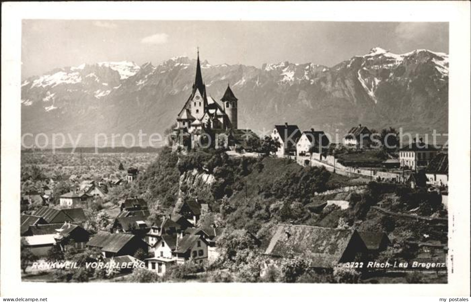 Rankweil Vorarlberg Wallfahrtskirche Alpenpanorama
