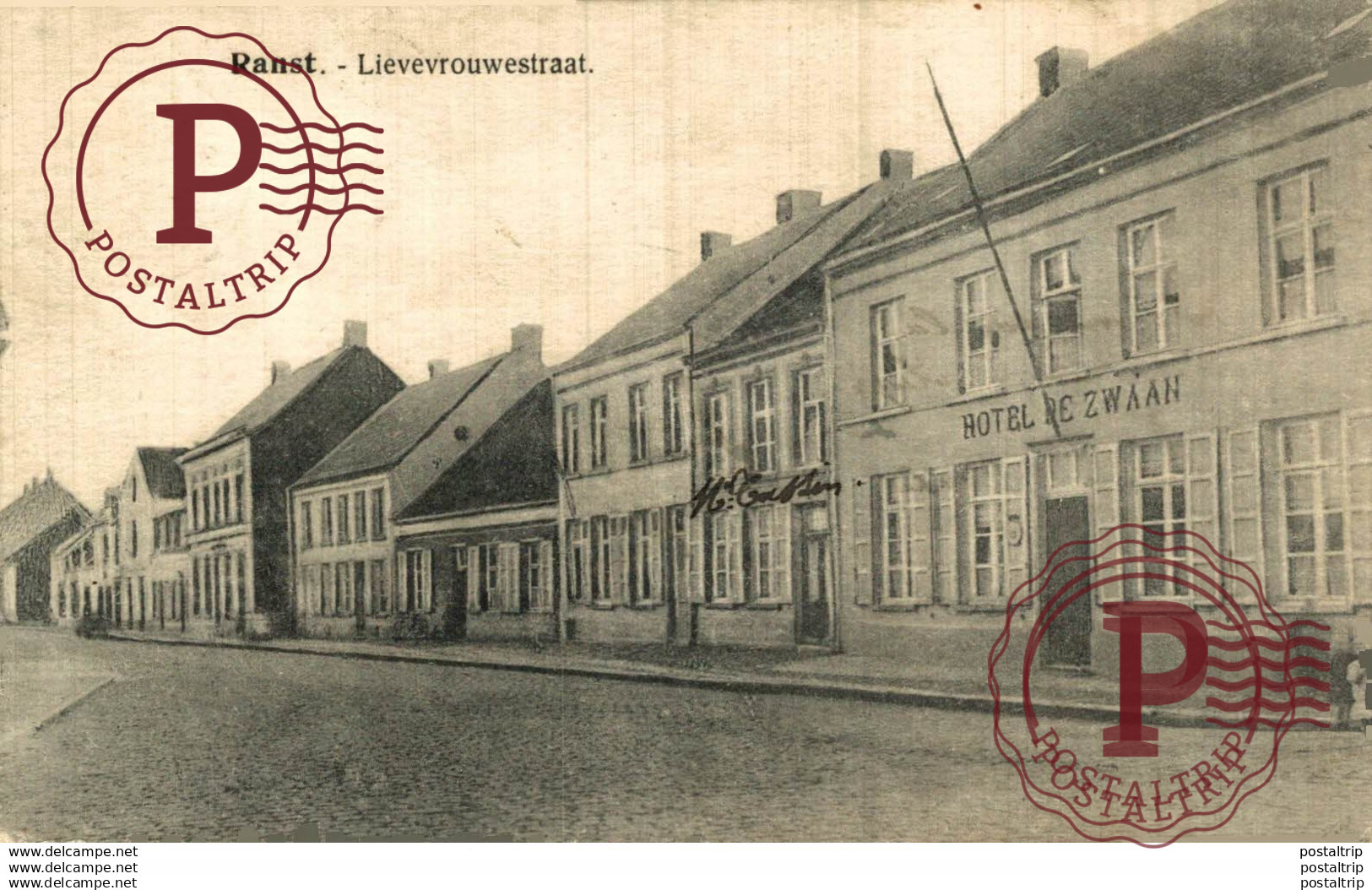 RANST: LIEVEVROUWESTRAAT HOTEL DE ZWAAN   ANVERS ANTWERPEN