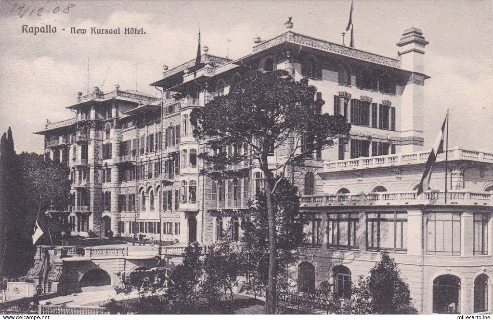 * RAPALLO - New Kursaal Hotel 1908 Diretta a Lucerna