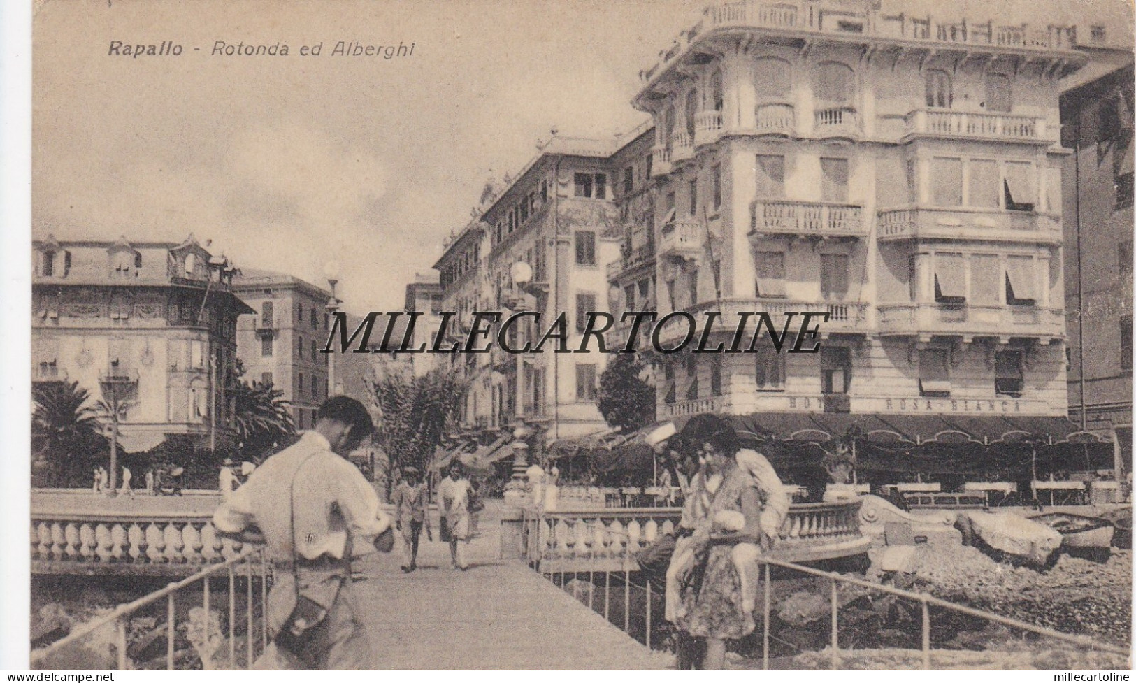 RAPALLO:  Rotonda e Alberghi