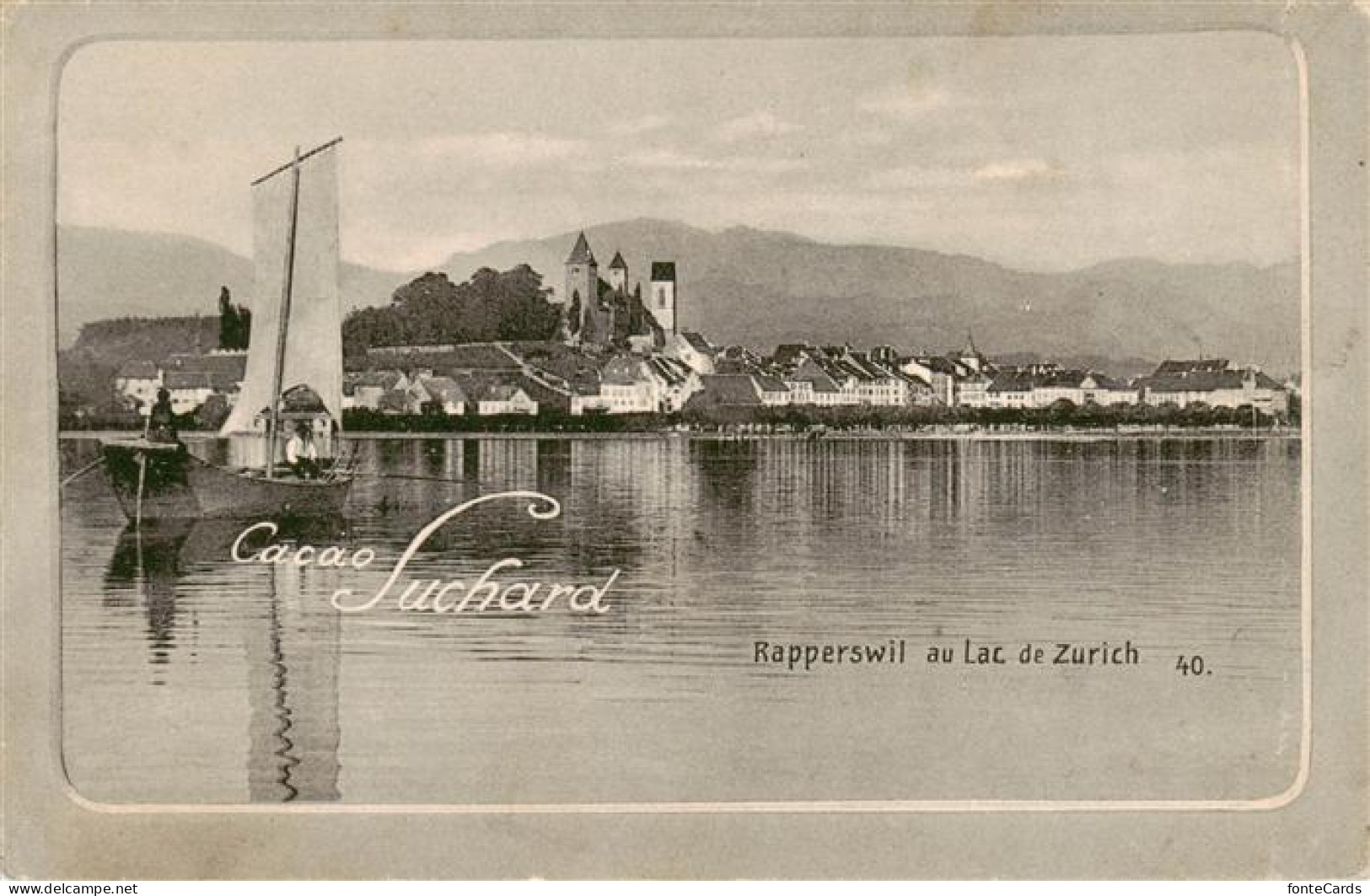 Rapperswil BE au Lac de Zurich