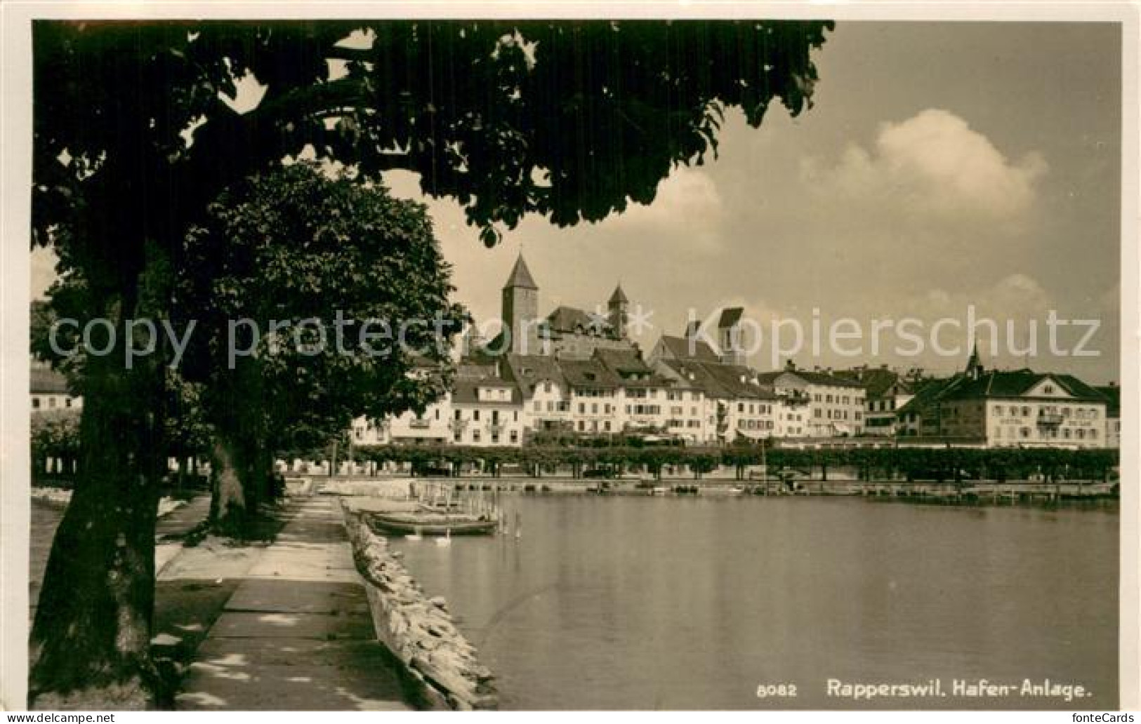 Rapperswil -Jona Rapperswyl SG Hafen Anlage