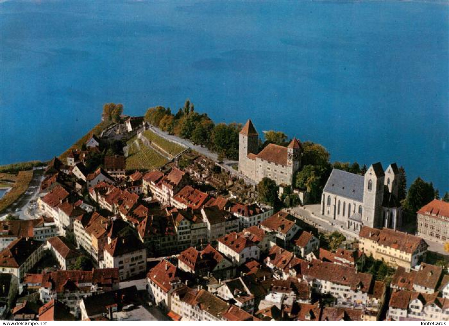 Rapperswil -Jona Rapperswyl Zuerichsee SG Fliegeraufnahme