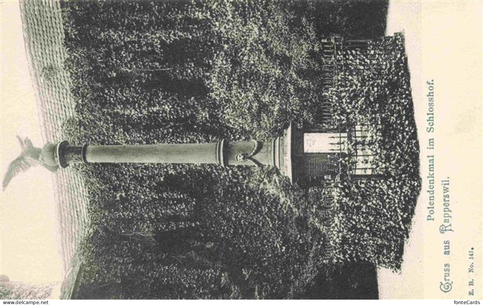 Rapperswil -Jona Rapperswyl Zuerichsee SG Polendenkmal im Schlosshof