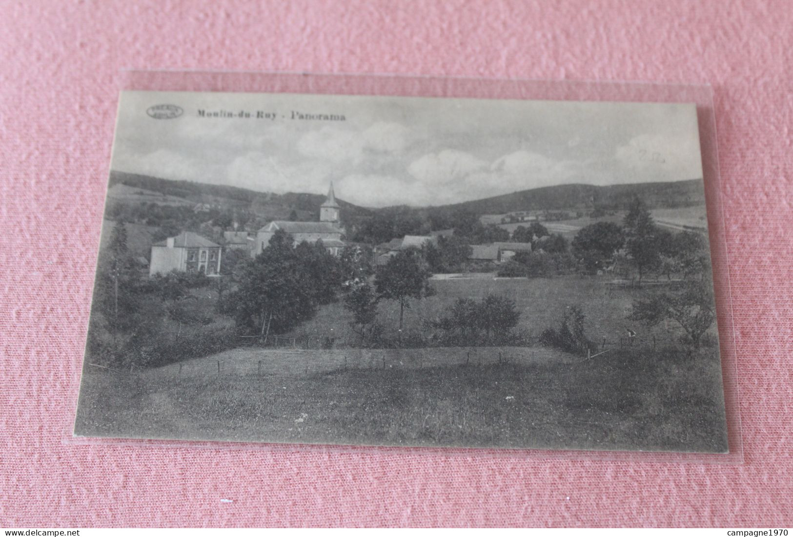 RARE CPA !! MOULIN DU RUY ( LA GLEIZE STOUMONT ) - PANORAMA ( EDITION PREAUX )