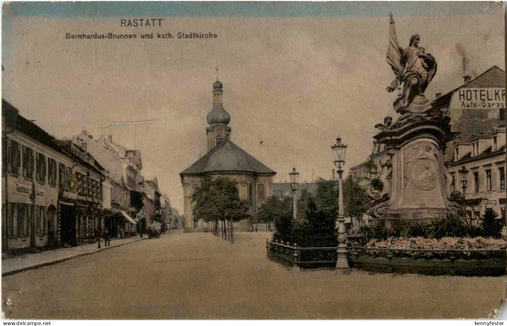 Rastatt - Bernhadus-Brunnen