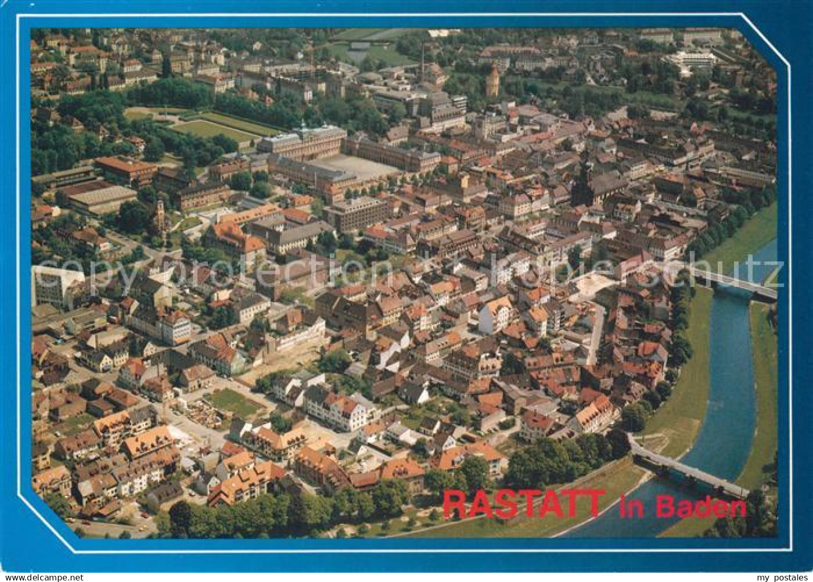 Rastatt Fliegeraufnahme