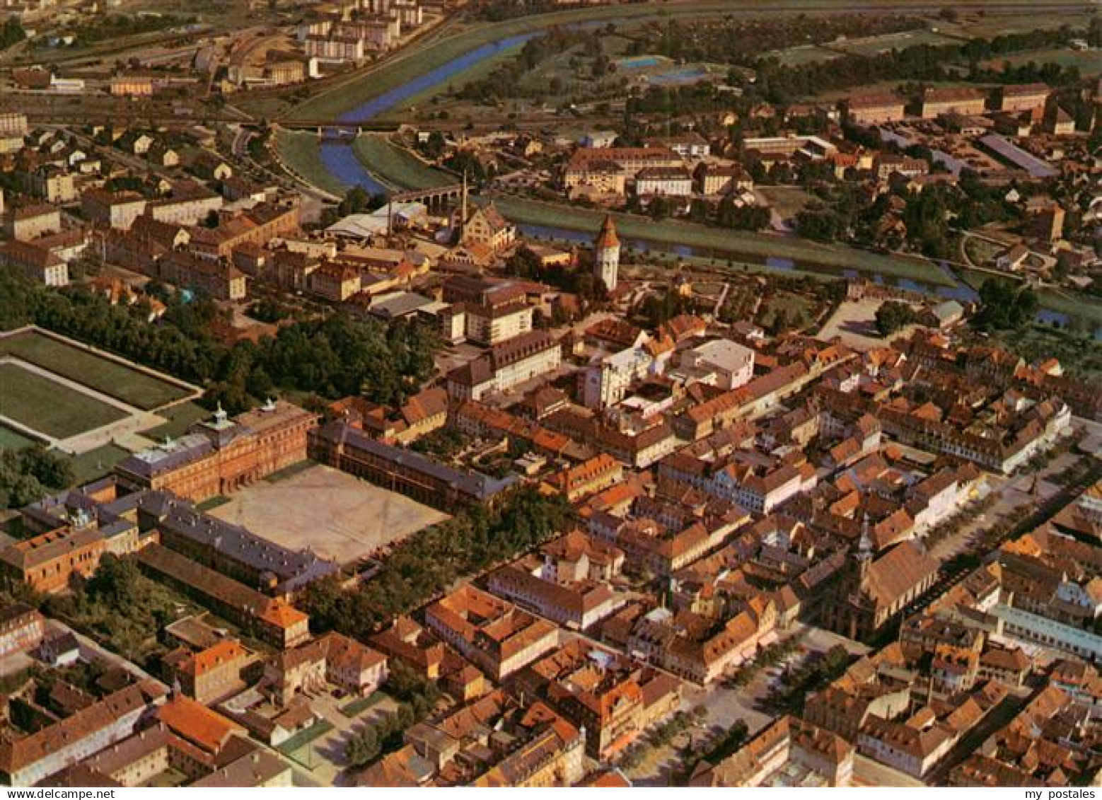 Rastatt Fliegeraufnahme