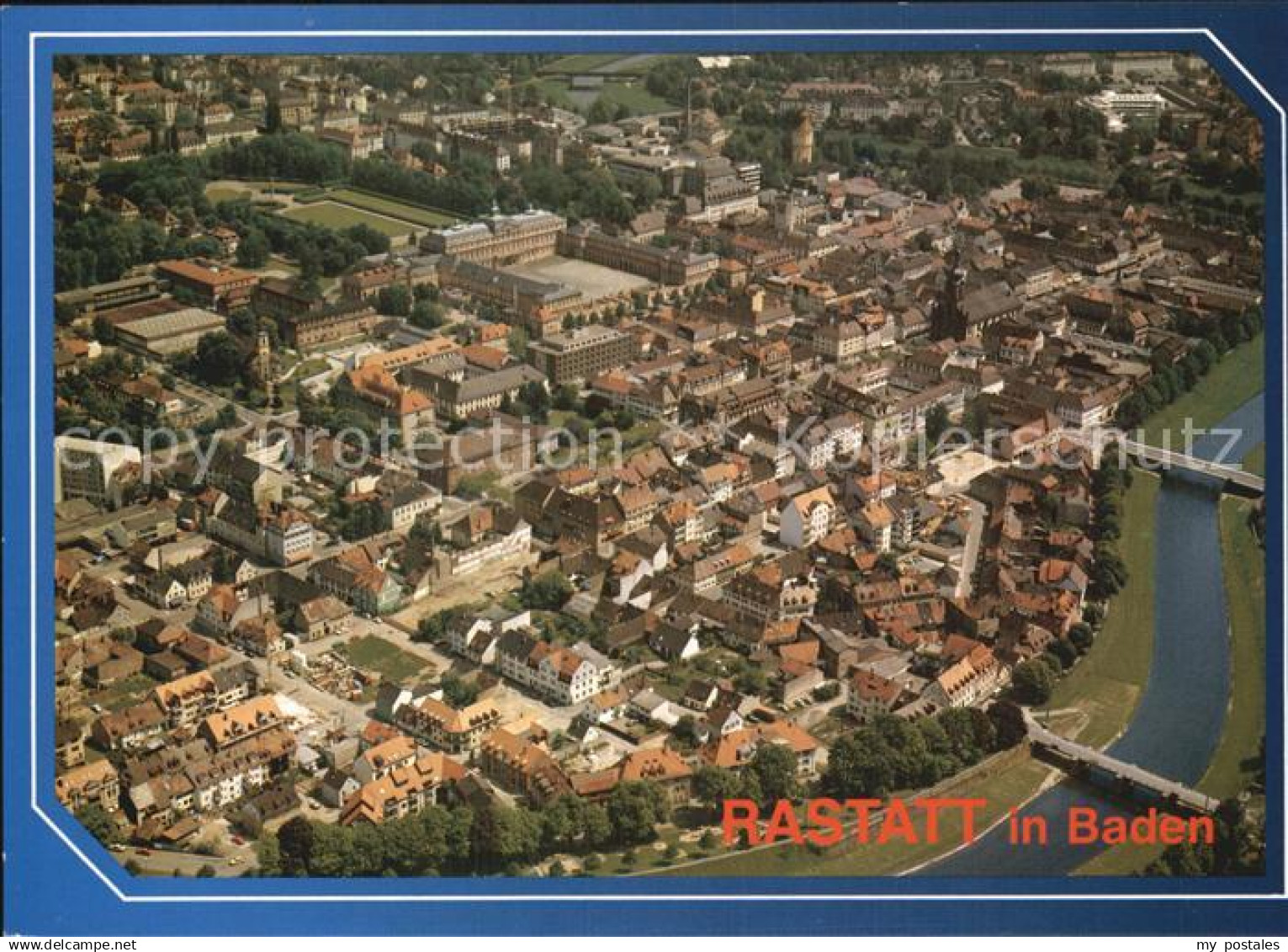 Rastatt Fliegeraufnahme