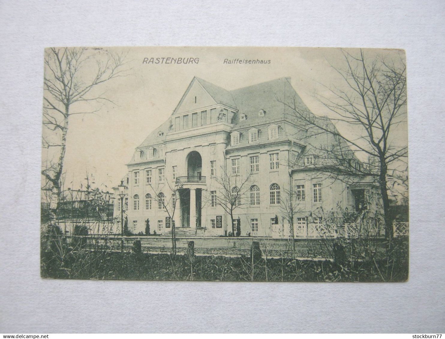 RASTENBURG    , schöne Karte um 1920