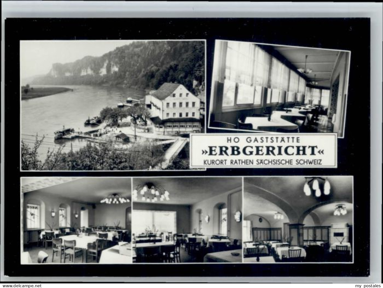 Rathen Saechsische Schweiz Rathen Sachsen Gaststaette Erbgericht