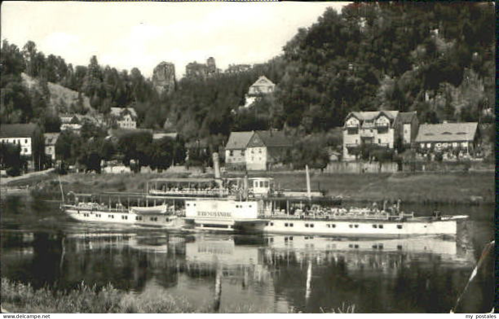 Rathen Saechsische Schweiz Rathen Saechs. Schweiz Dampfer