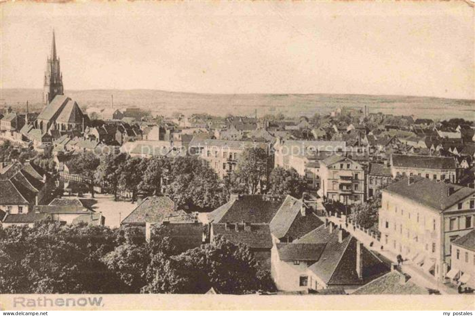 Rathenow Havelland Brandenburg Panorama