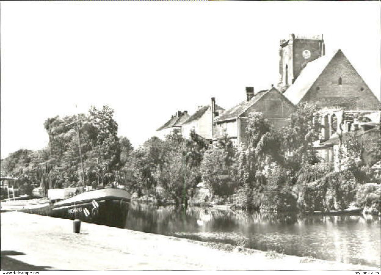 Rathenow Kirche Schleusenkanal o