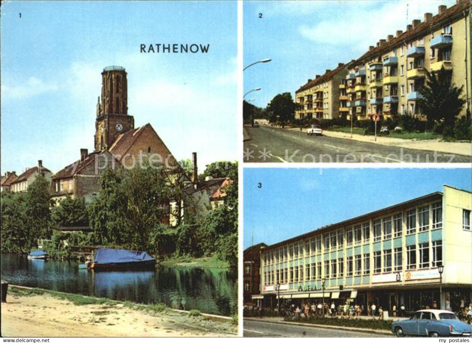 Rathenow Leninallee Kaufhaus Magnet