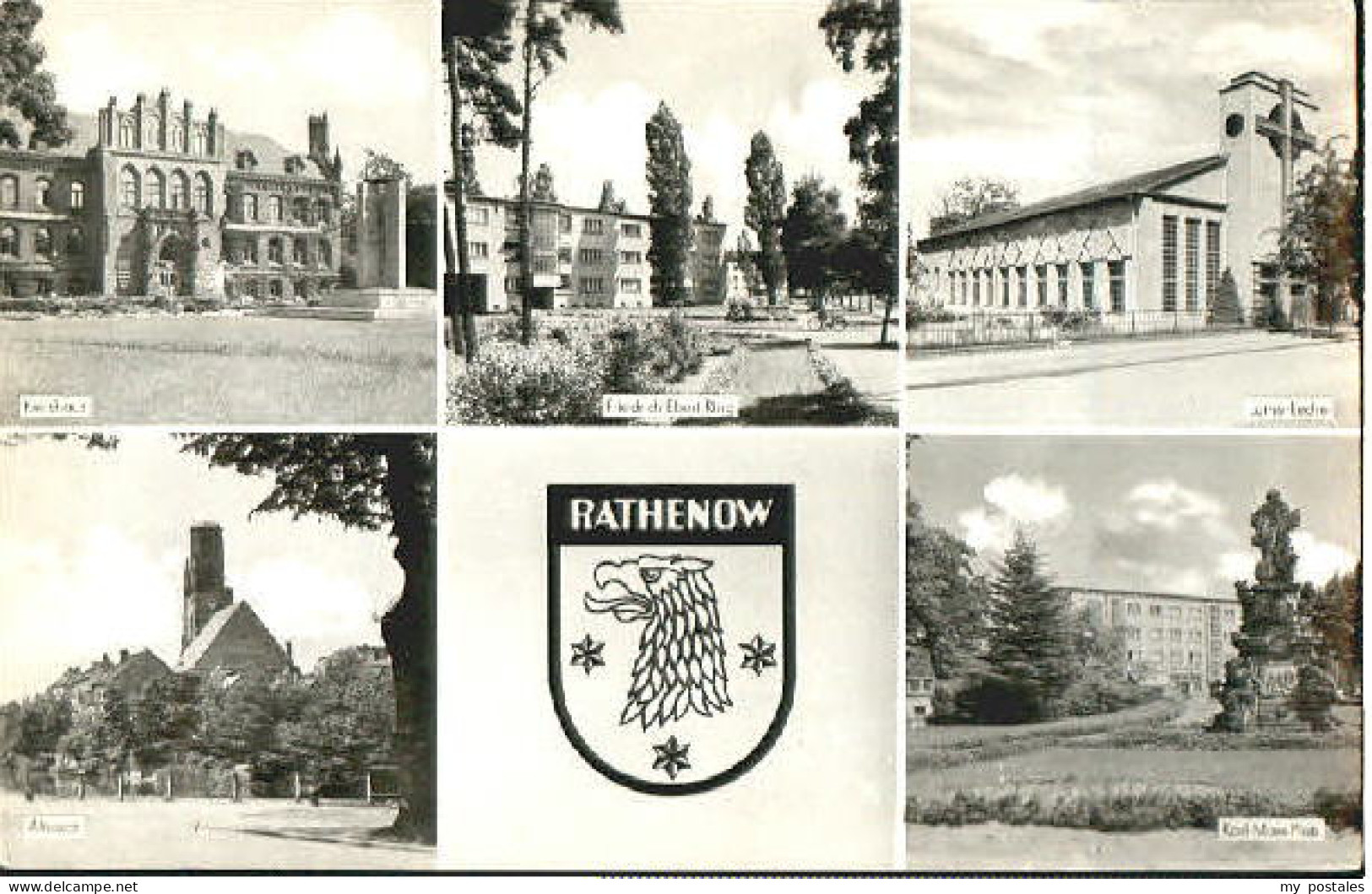 Rathenow Platz Kirche