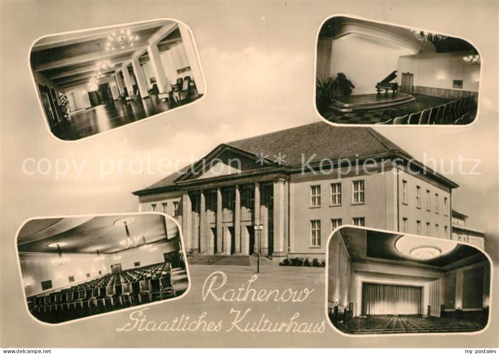 Rathenow Staatliches Kulturhaus Details