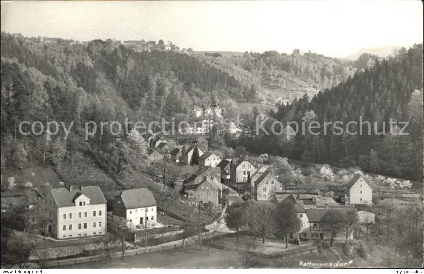 Rathmannsdorf Pirna Ortsansicht