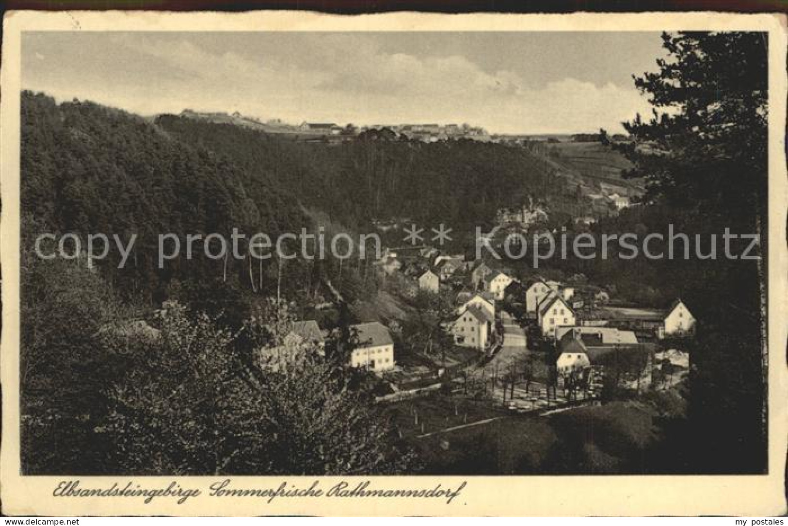 Rathmannsdorf Pirna Totalansicht