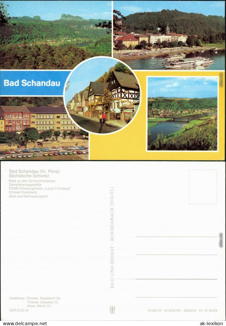 Rathmannsdorf (Sachsen) Schrammsteine, Dampferanlegestelle FDGB-Erholungsheim