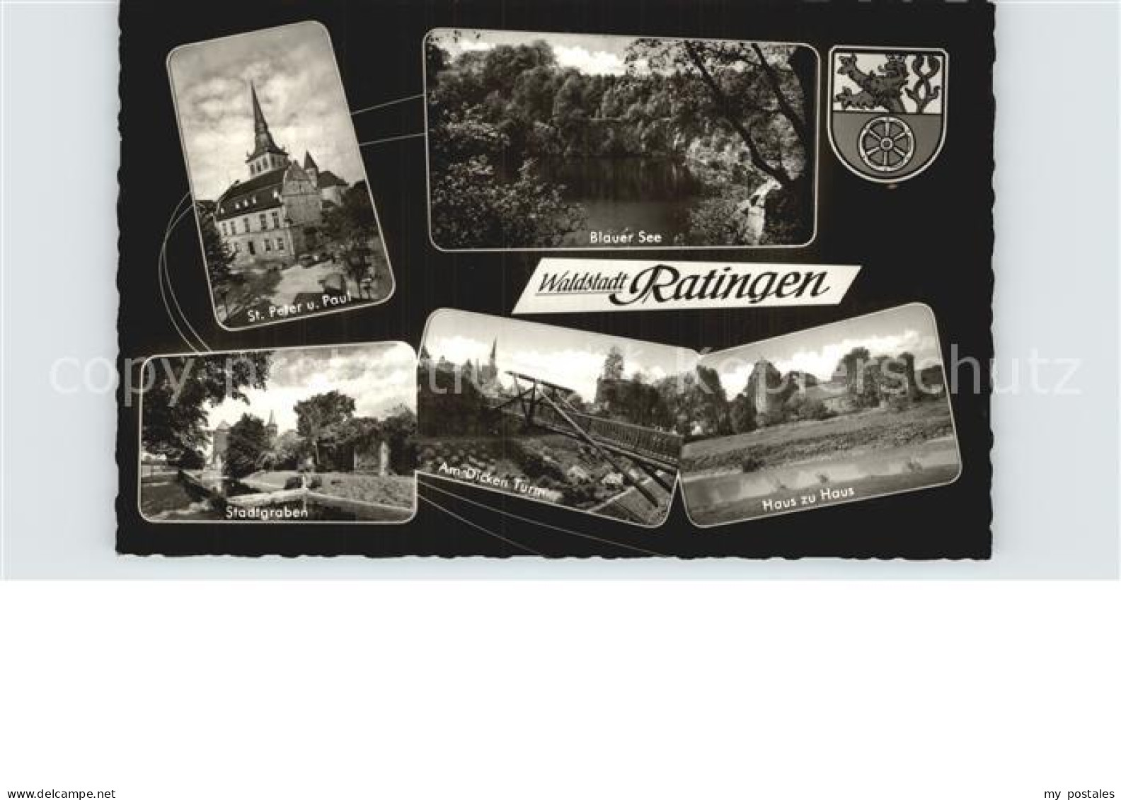 Ratingen Blauer See Stadtgraben