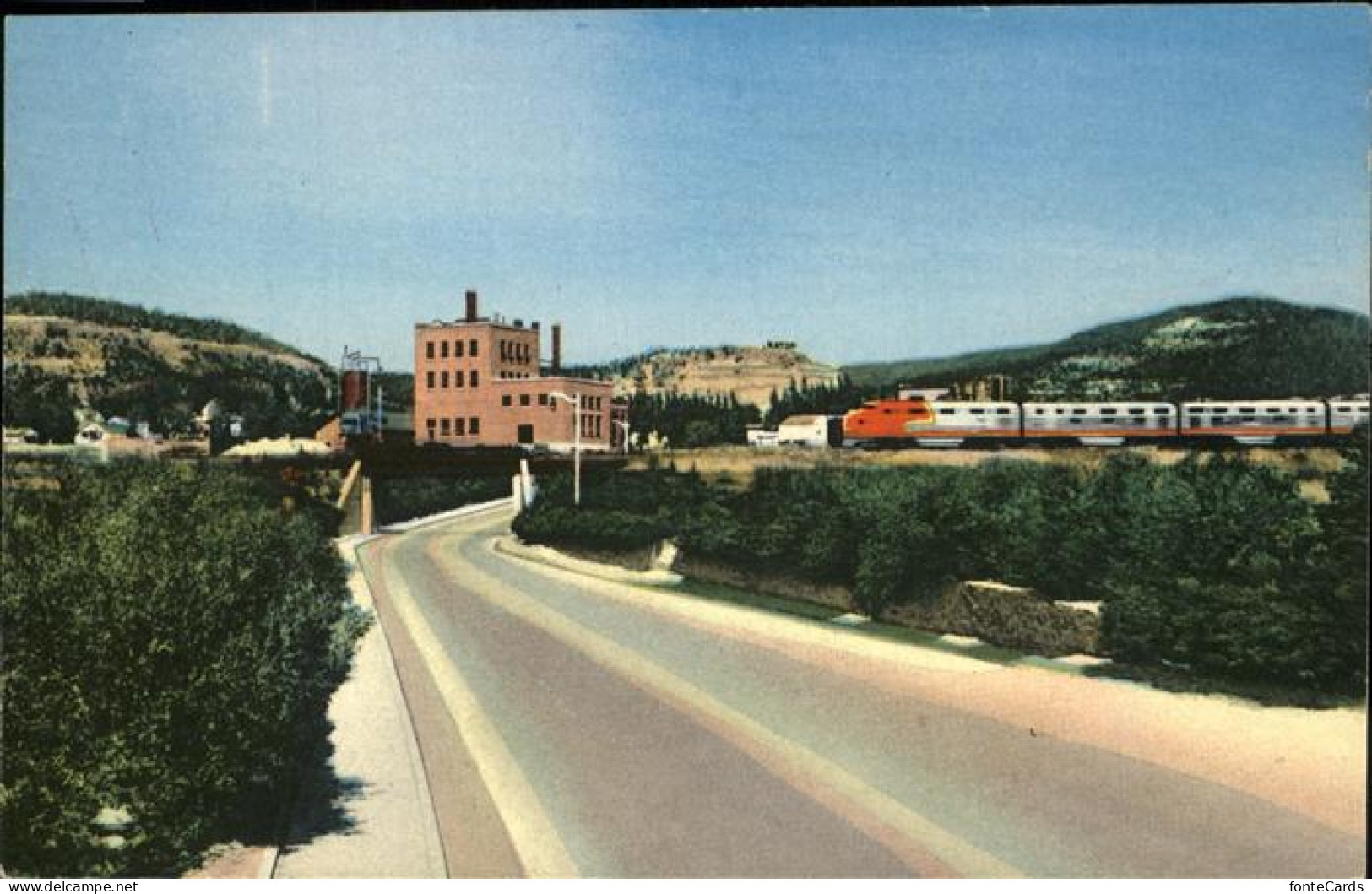 Raton Highway for Santa Fe Railroad