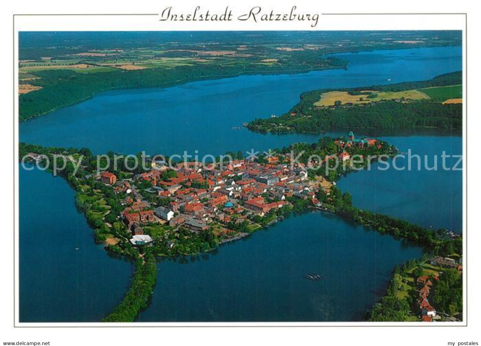 Ratzeburg Fliegeraufnahme