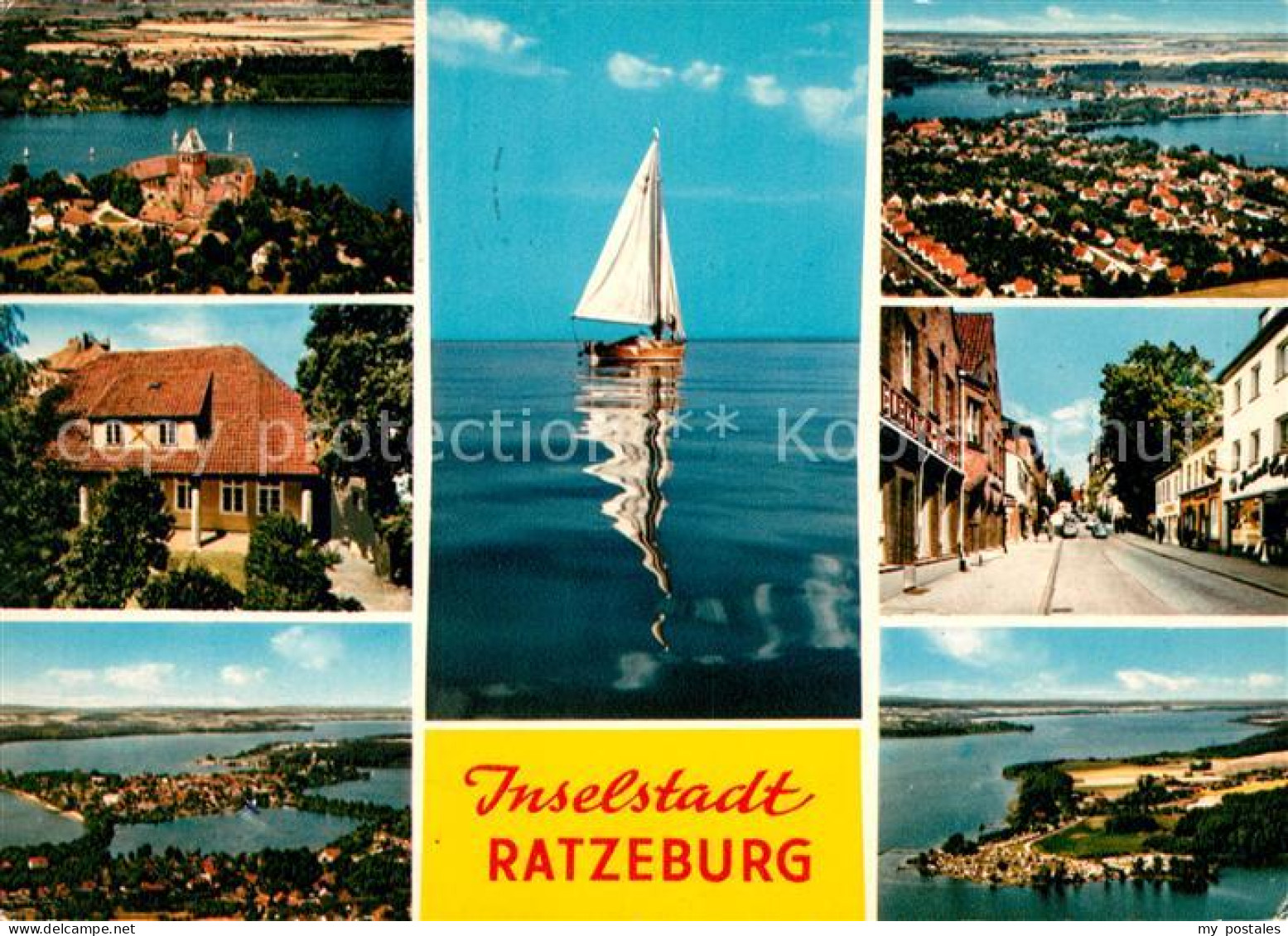 Ratzeburg Fliegeraufnahme