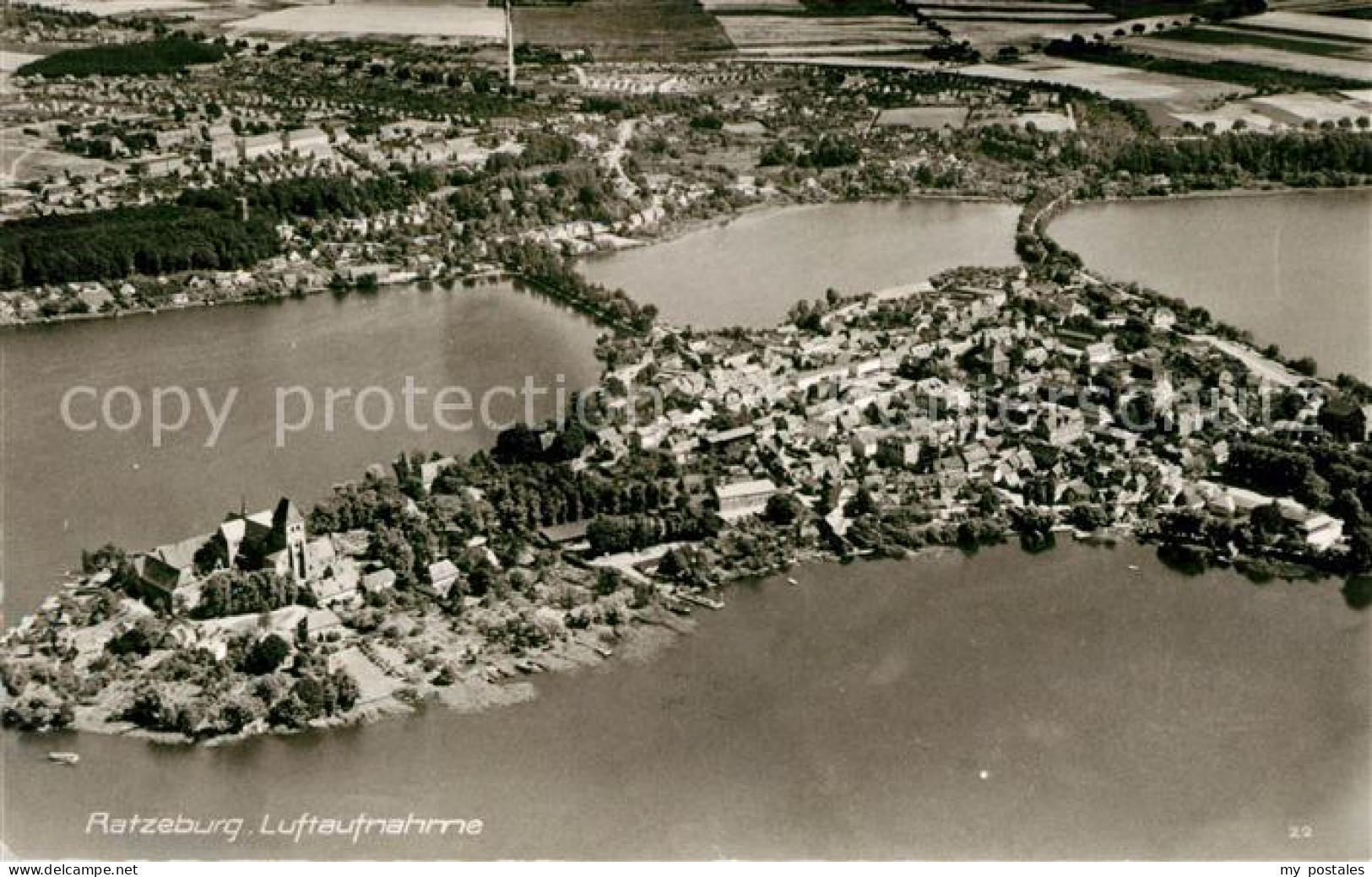 Ratzeburg Fliegeraufnahme