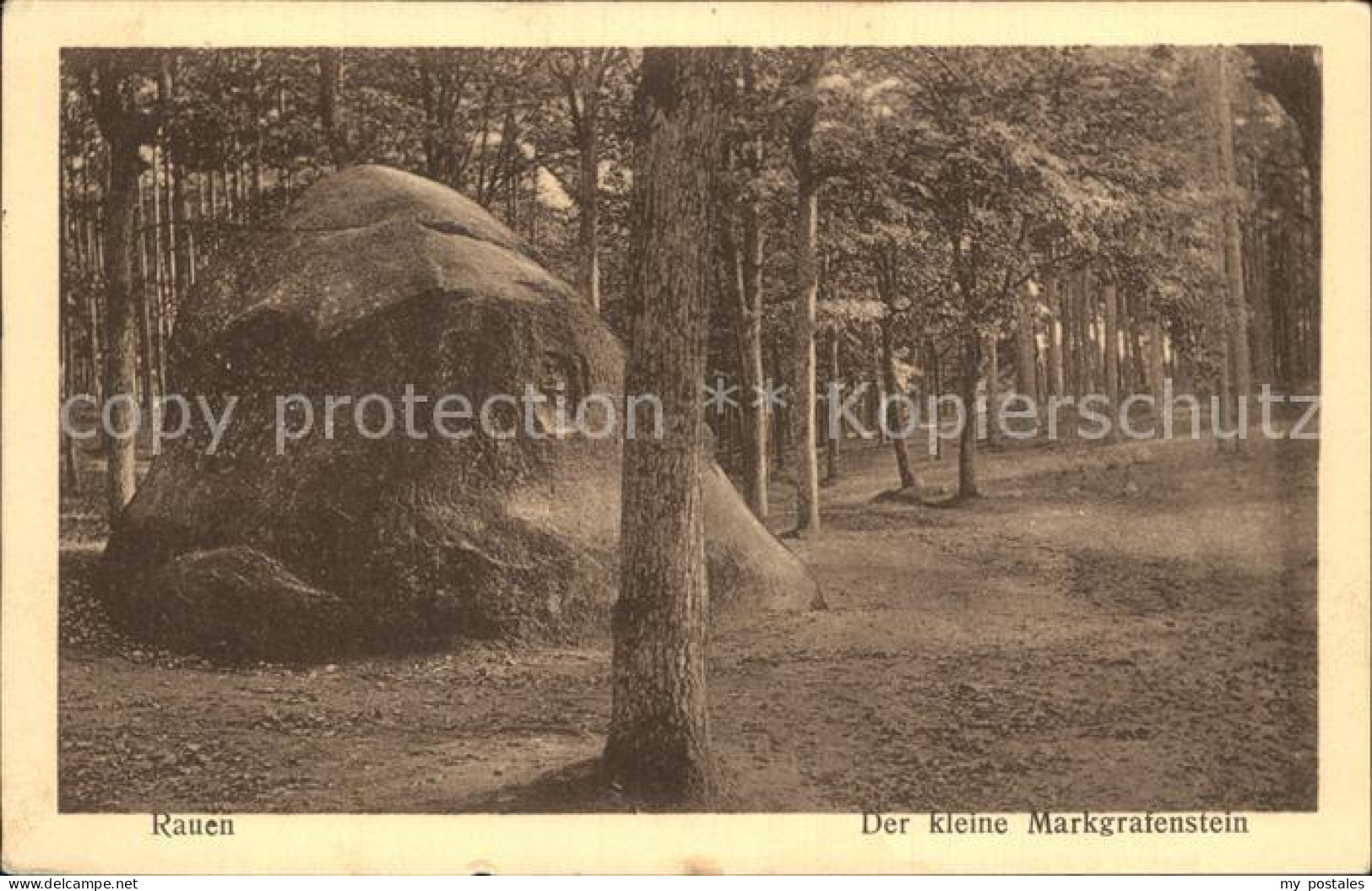 Rauen Fuerstenwalde kleiner Markgrafenstein