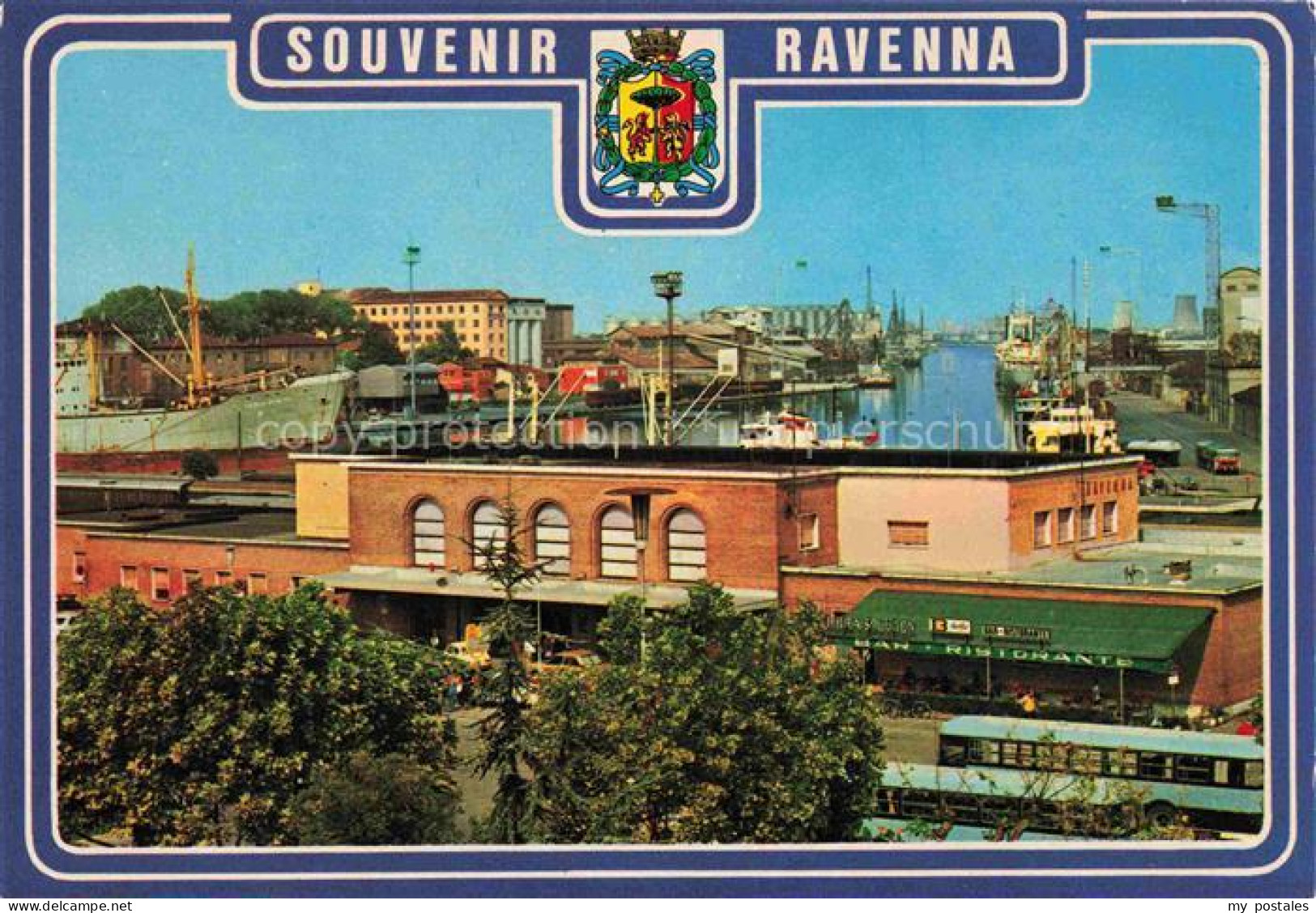 RAVENNA Emilia-Romagna IT Hafenpartie