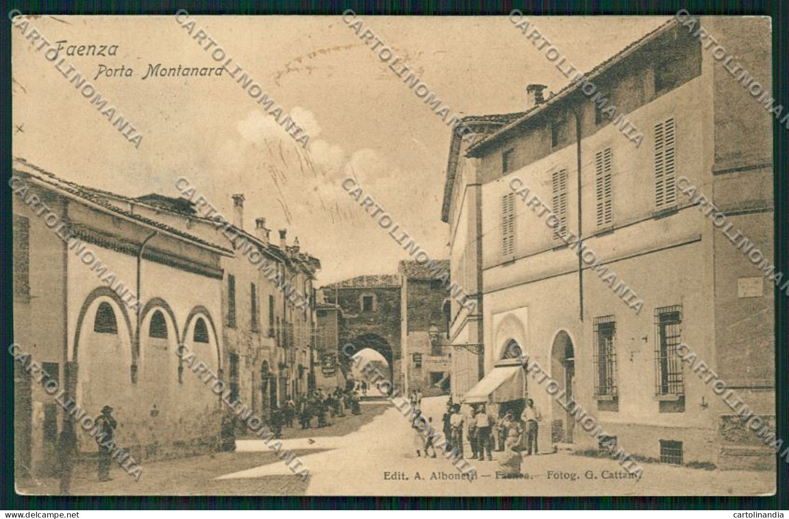 Ravenna Faenza cartolina QK4681