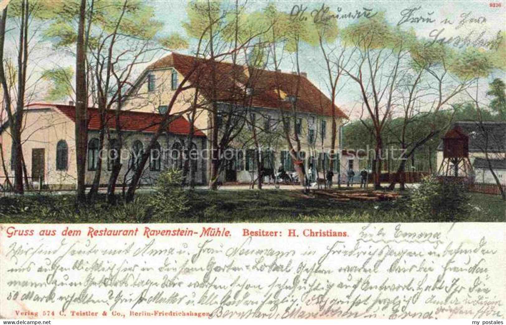 Ravenstein-Muehle Friedrichshagen Mueggelsee BERLIN Restaurant Ravenstein-Muehle