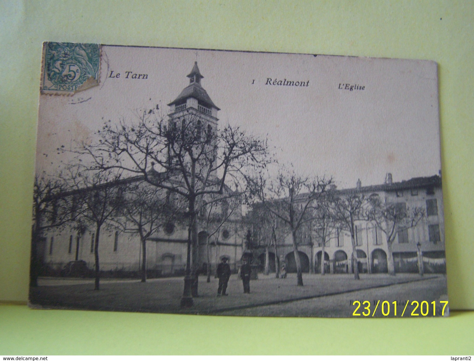 REALMONT (TARN) L'EGLISE.