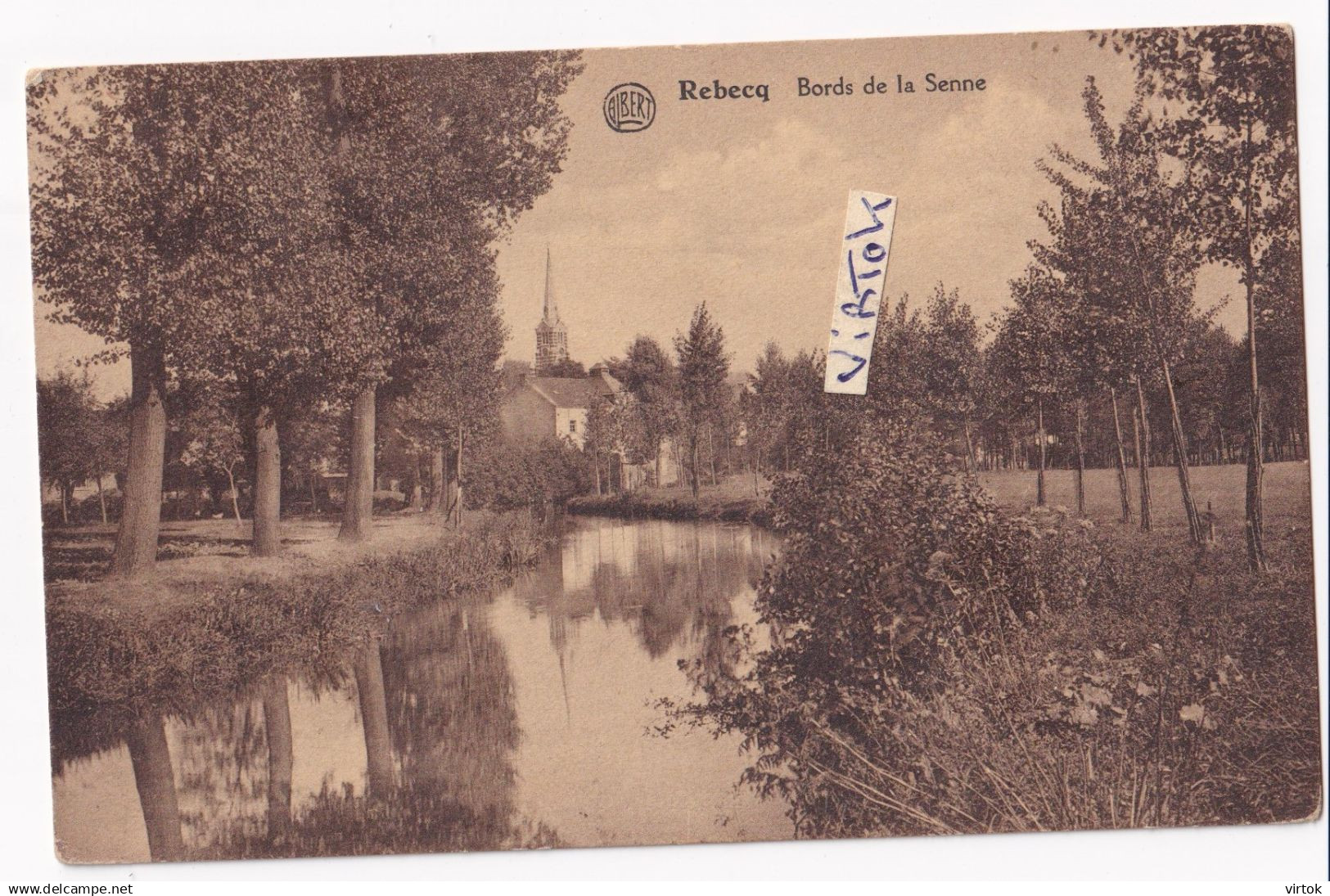 Rebecq :  bords de la senne   ( edit Gondry-Lairin  )