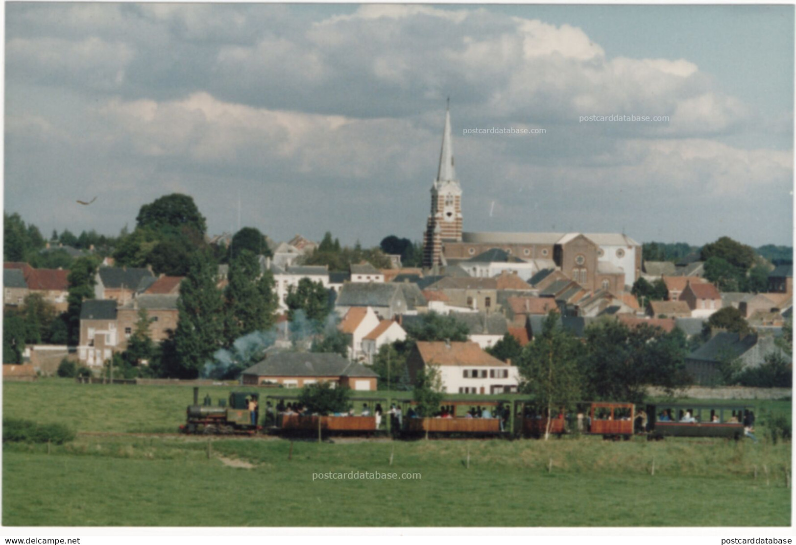 Rebecq - Paysage - & train