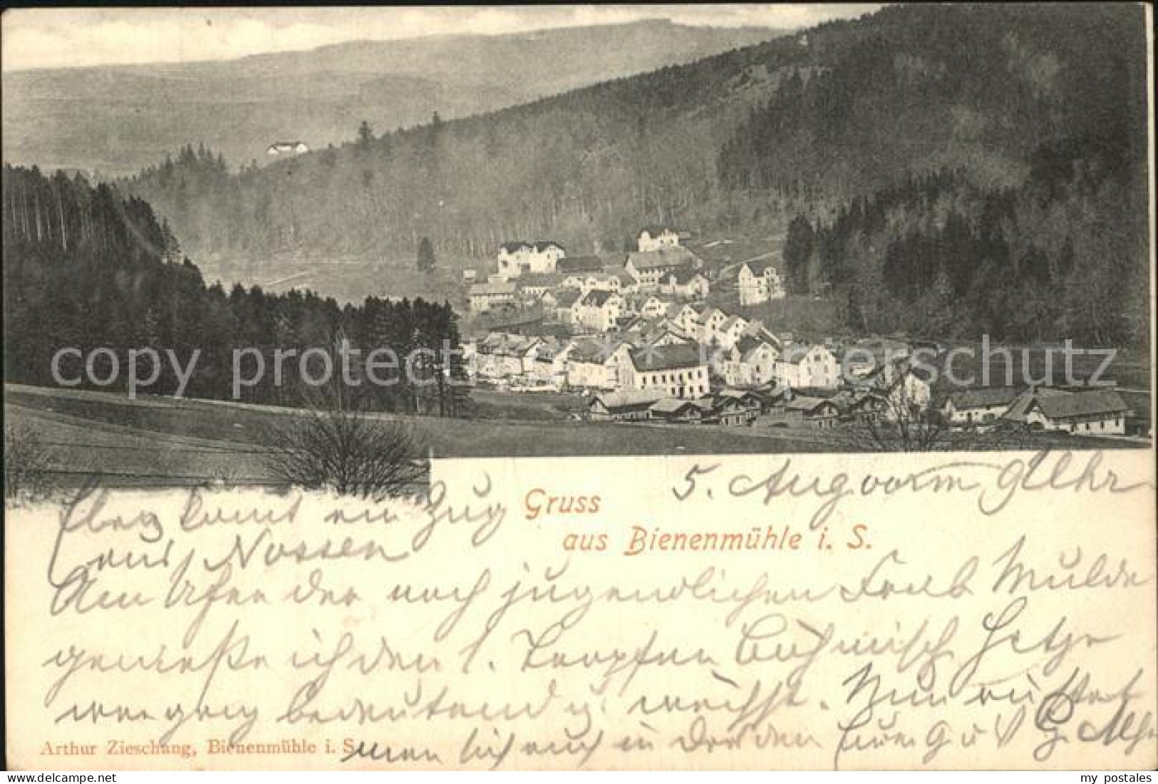 Rechenberg-Bienenmuehle Osterzgebirge Panorama