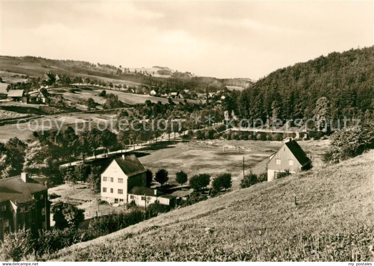 Rechenberg-Bienenmuehle Osterzgebirge Panorama