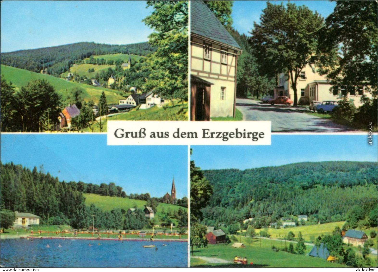 Rechenberg-Bienenmühle Ansichten von Rechenberg und Holzhau 1974