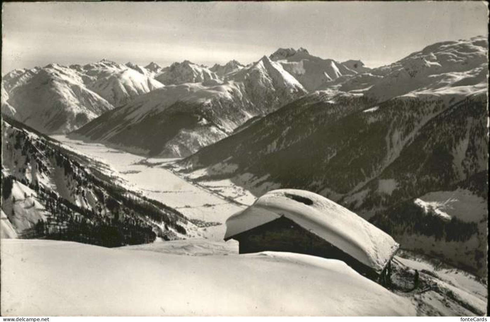 Reckingen Goms Galmihorn Skihuette