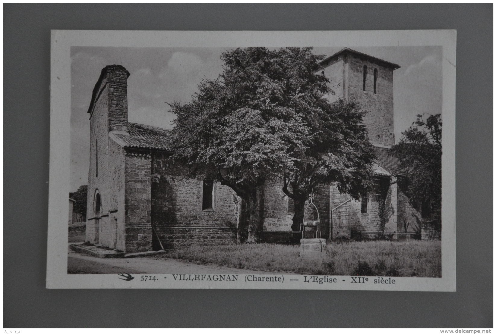 REF 301  : CPA 16 VILLEFAGNAN L'Eglise