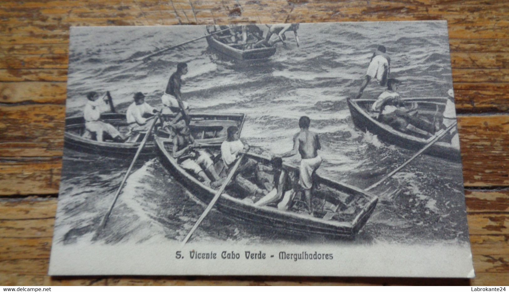 REF 606 : CPA Cap Vert Cabo Verde St Vincent mergulhadores peche