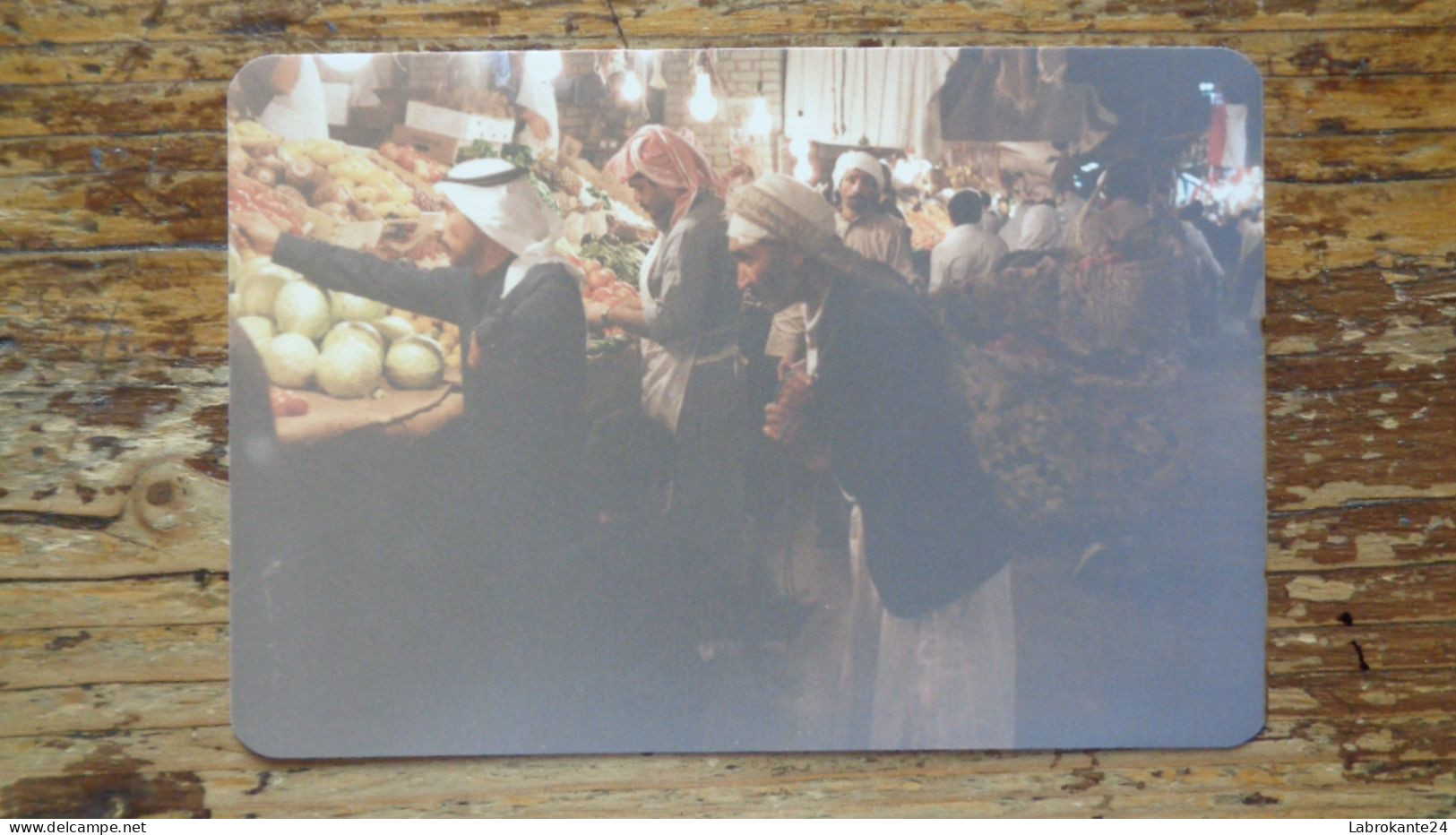 REF 631 : Photo originale 12.5 x 8.5 cm  Koweit Marchand de legumes