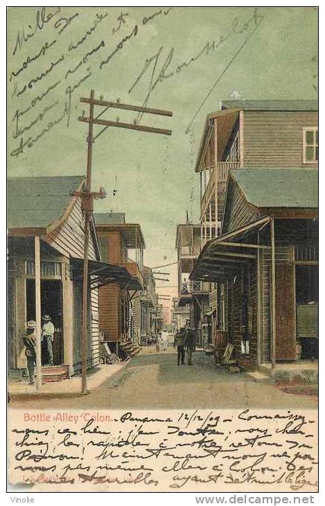 : réf : L-12-1490  :   Panama (angle bas gauche abimé)