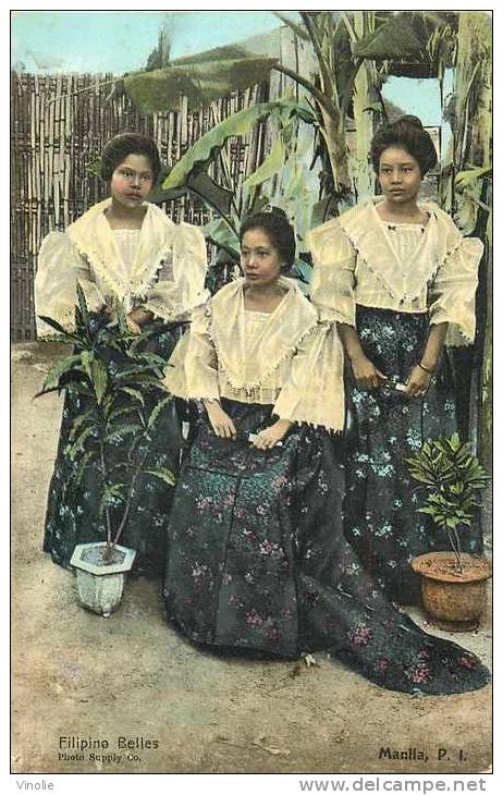 : réf : L-12-2066  :   Philippines Fillipino Belles