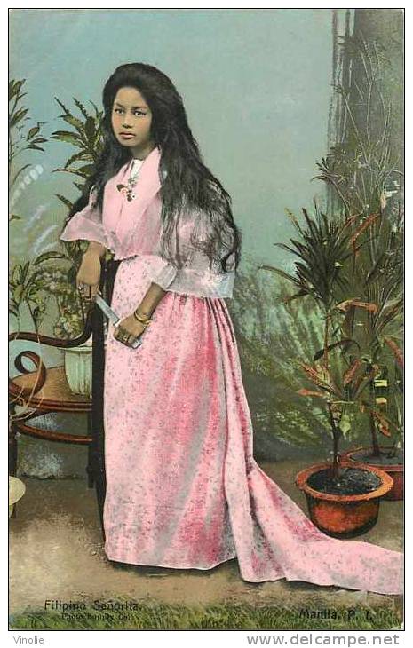 : réf : L-12-2070  :   Philippines filipino senorita